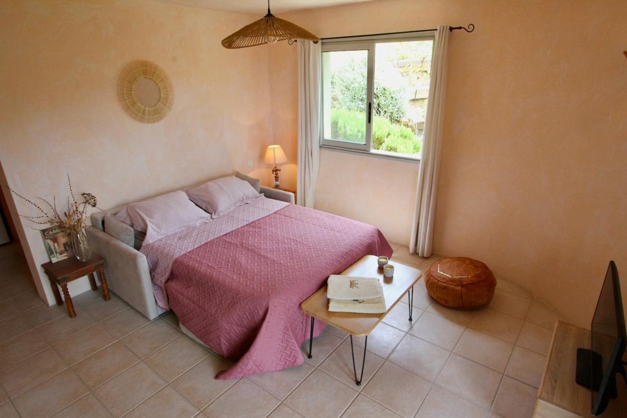 Studio, Vue Sur Mer Et Montagne Saint-Florent  Esterno foto