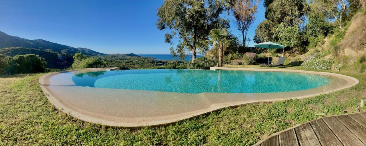 Studio, Vue Sur Mer Et Montagne Saint-Florent  Esterno foto