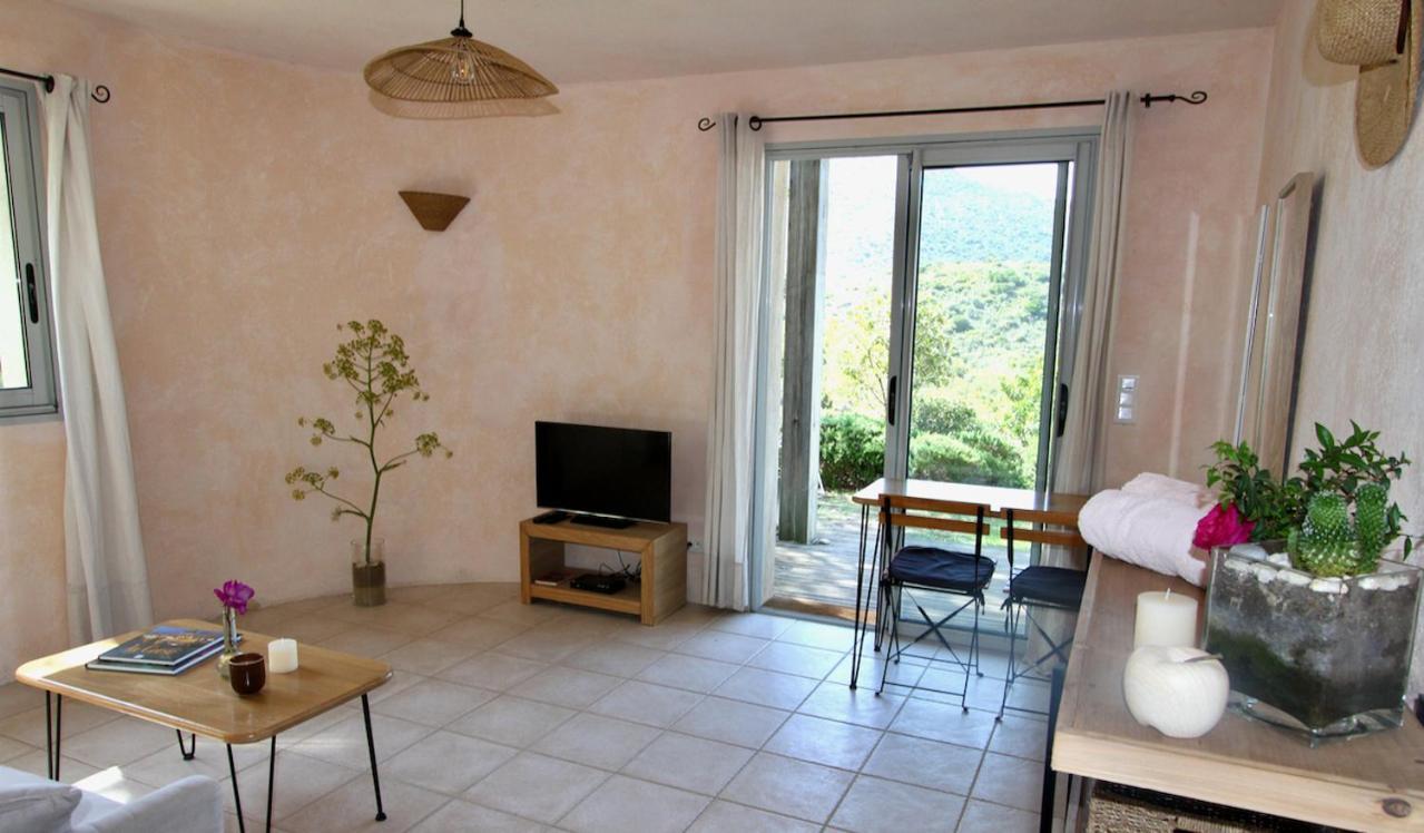 Studio, Vue Sur Mer Et Montagne Saint-Florent  Esterno foto